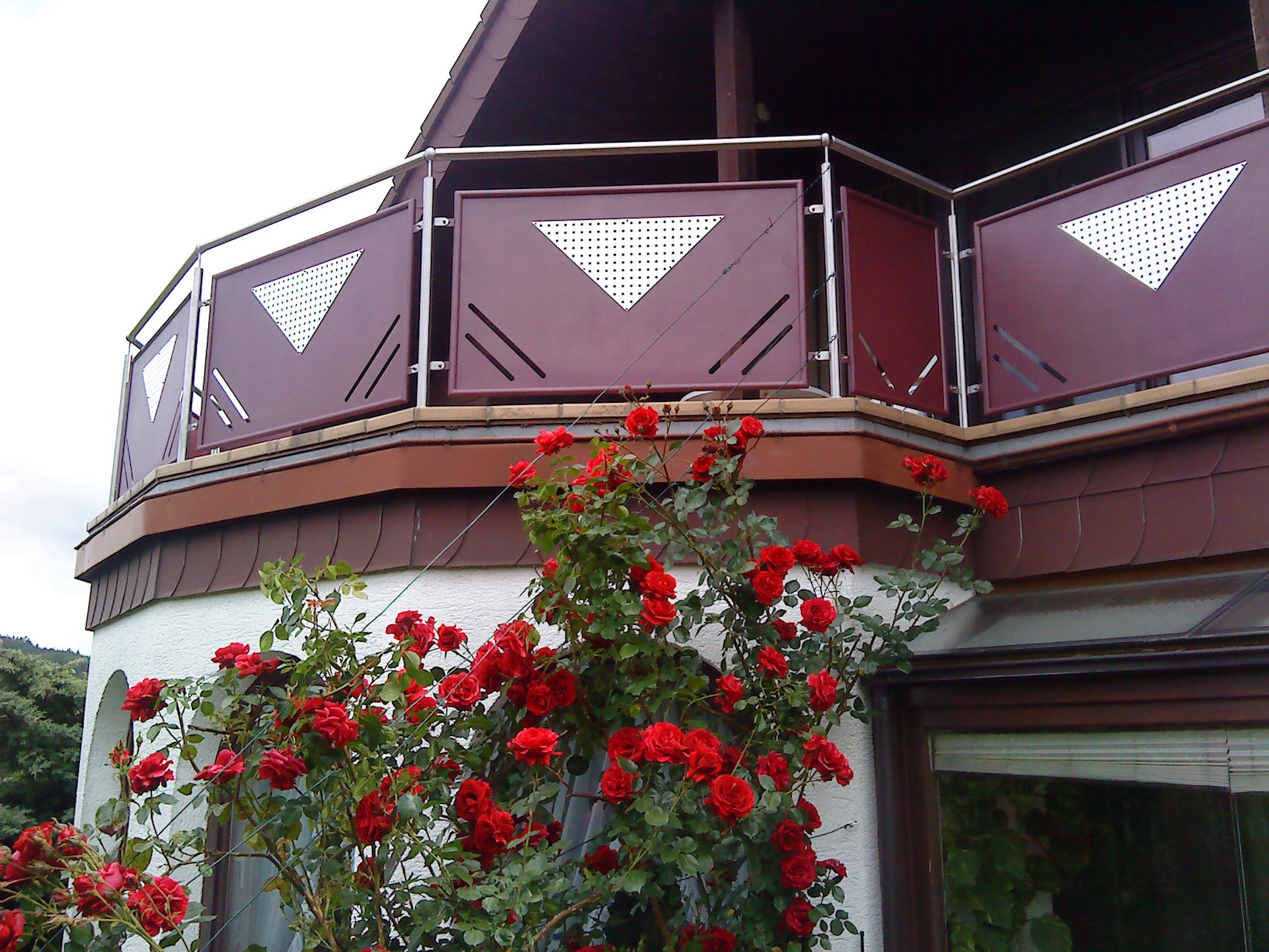 Roter Balkon 